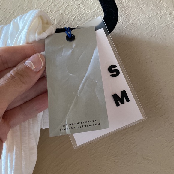 NWT Simon Miller Akuma Skirt Ribbed Knit Maxi M Macadamia - Picture 5 of 15